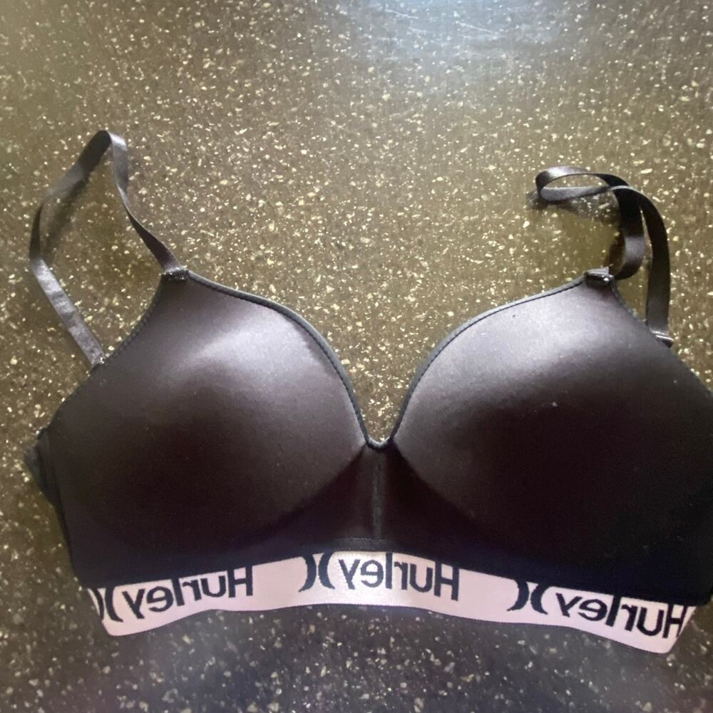 Black 34C Hurley bra/sports bra